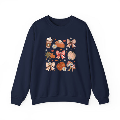 Fall Vibes Coquette Unisex Sweatshirt