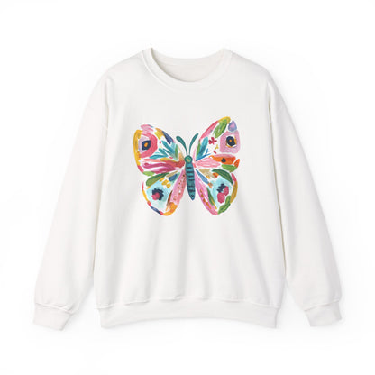Butterfly Watercolor Sweatshirt