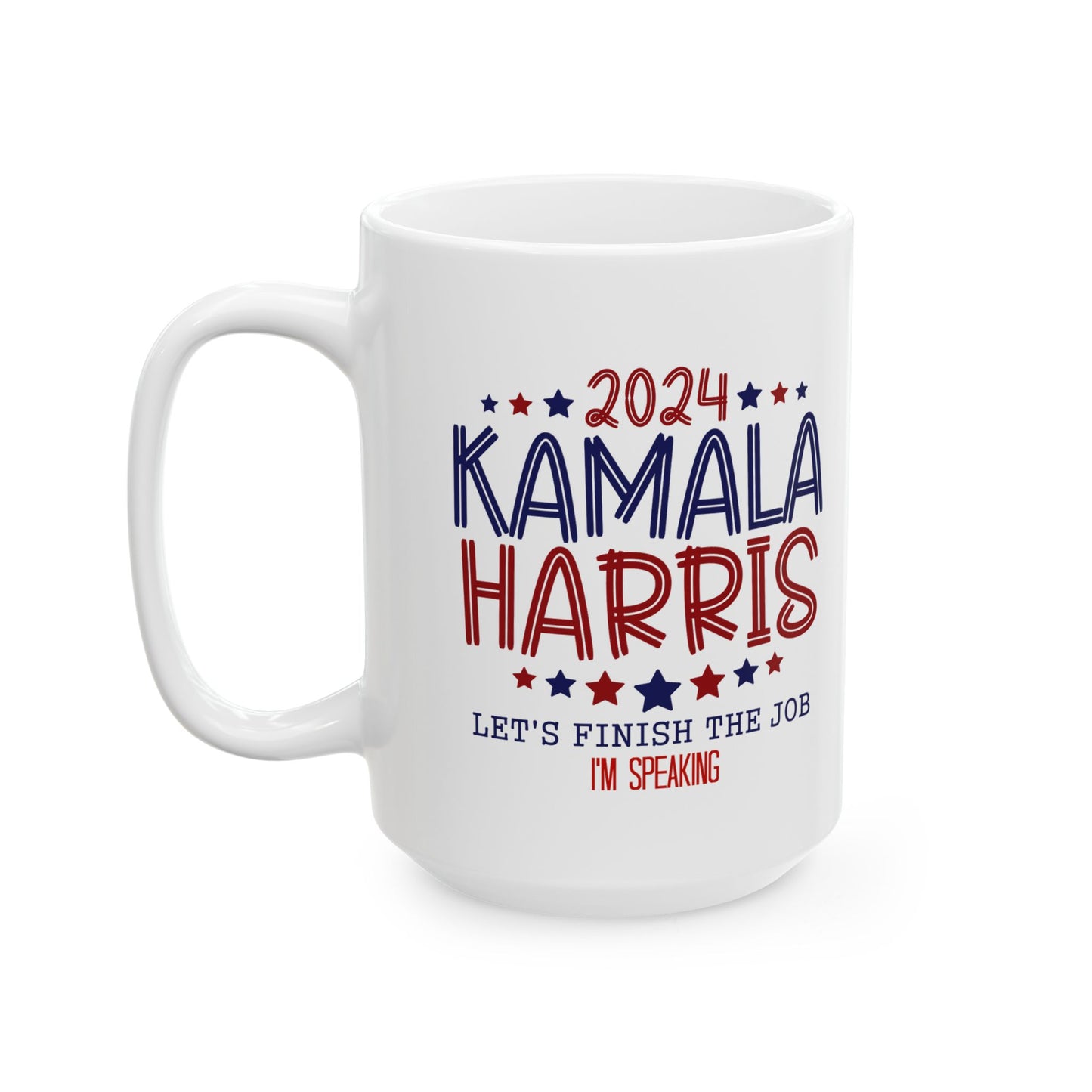 Kamala Harris Ceramic Mug, (11oz, 15oz)