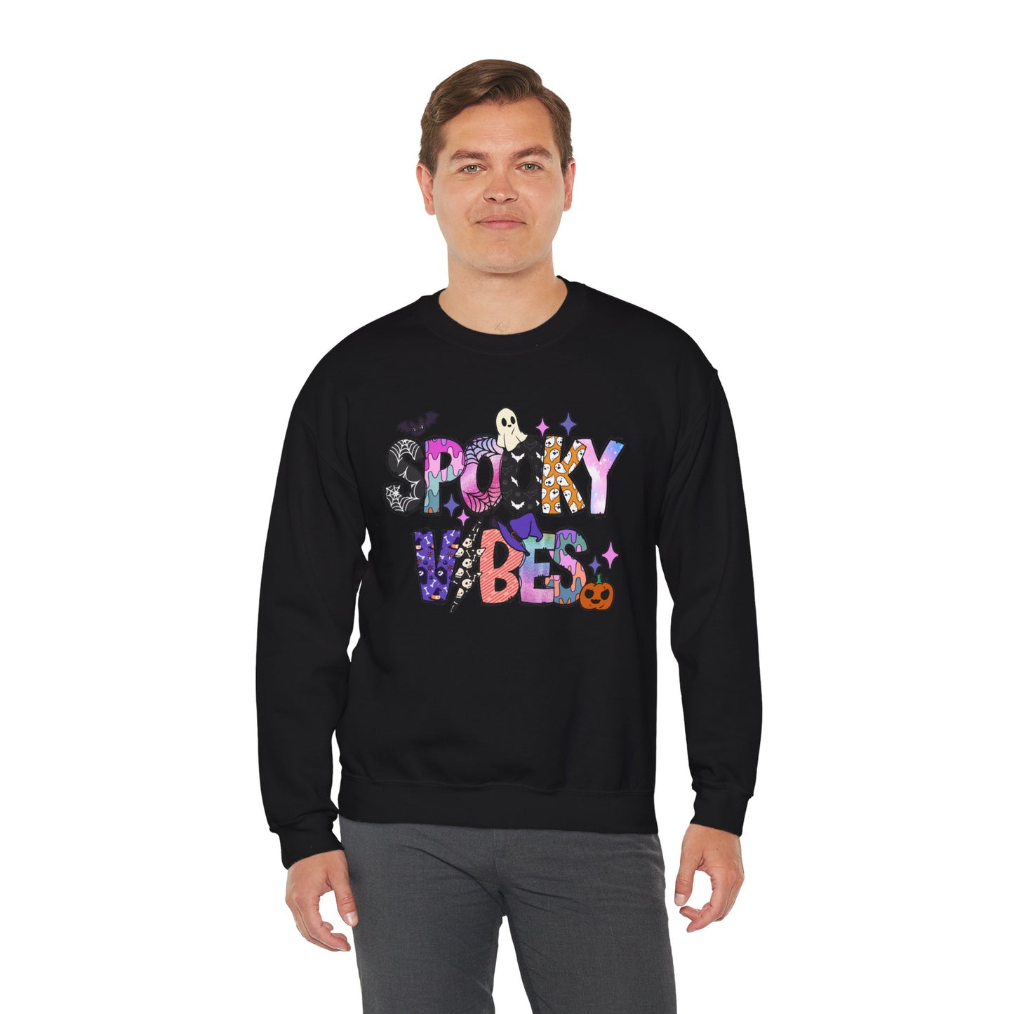 Spooky Vibes Halloween Sweatshirt