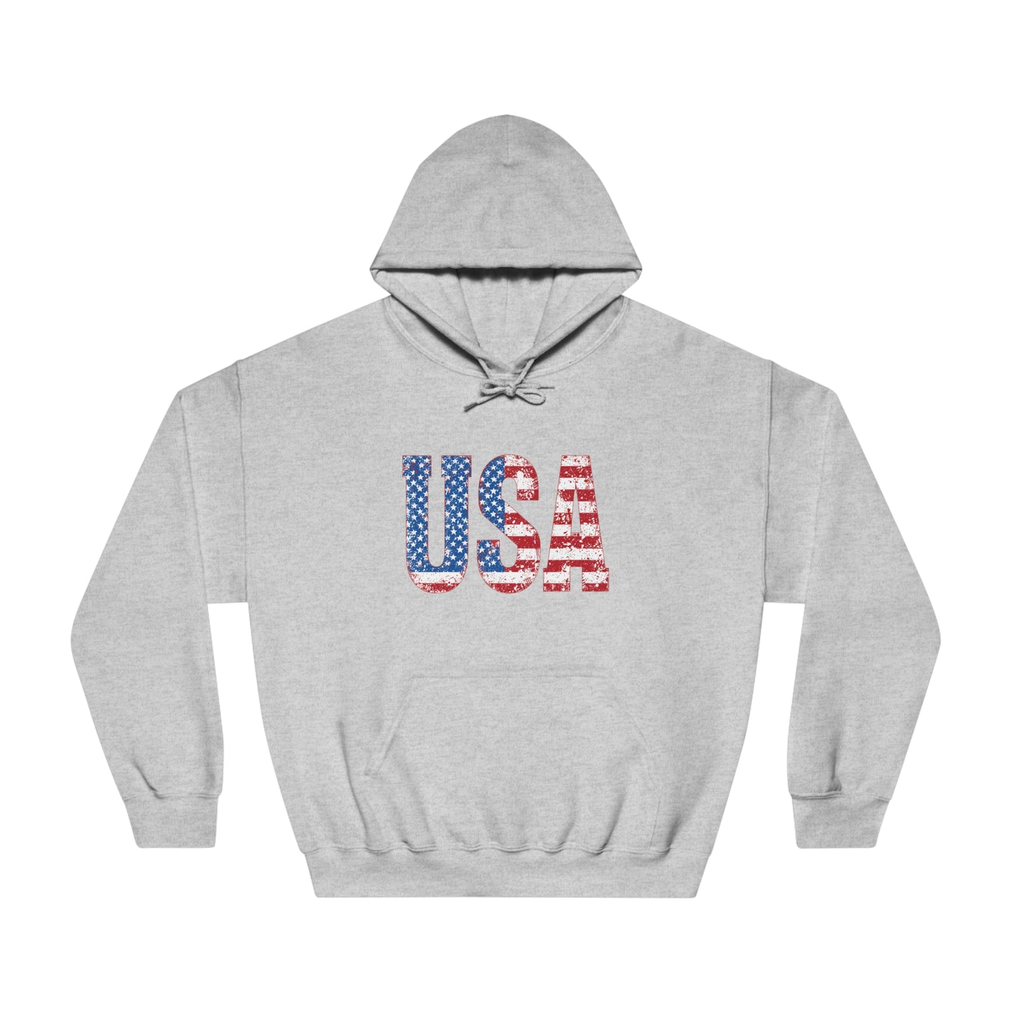 USA Unisex DryBlend® Hooded Sweatshirt