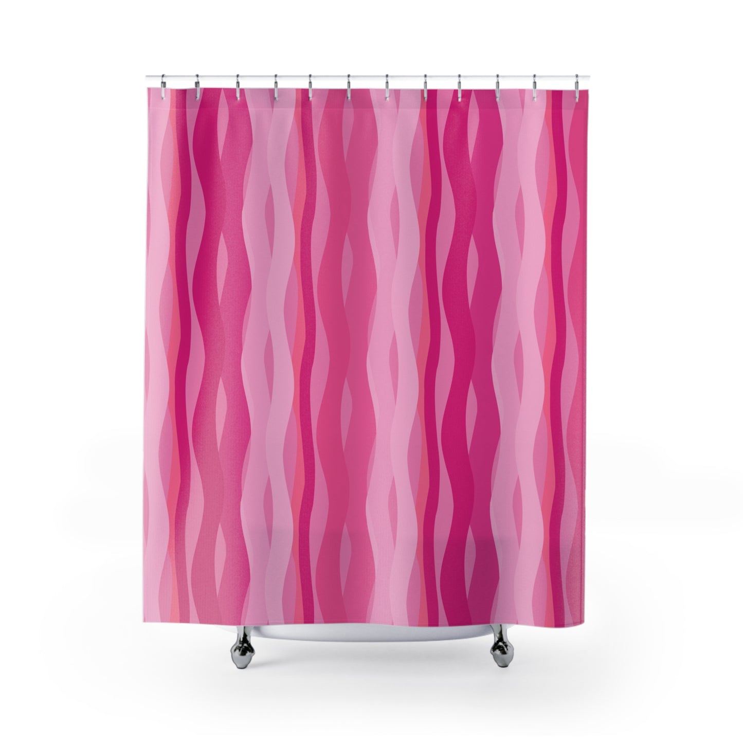 Hot Pink Shower Curtains