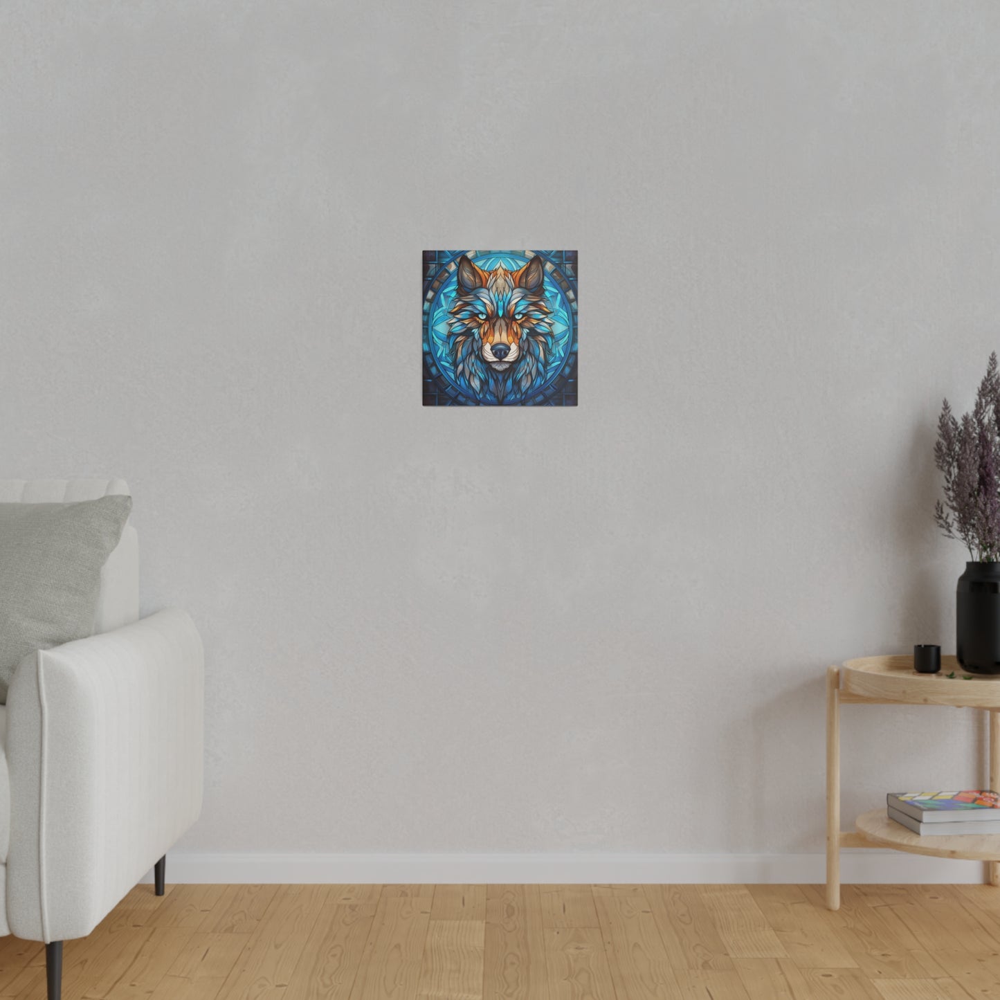 Wolf Wall Art Matte Canvas