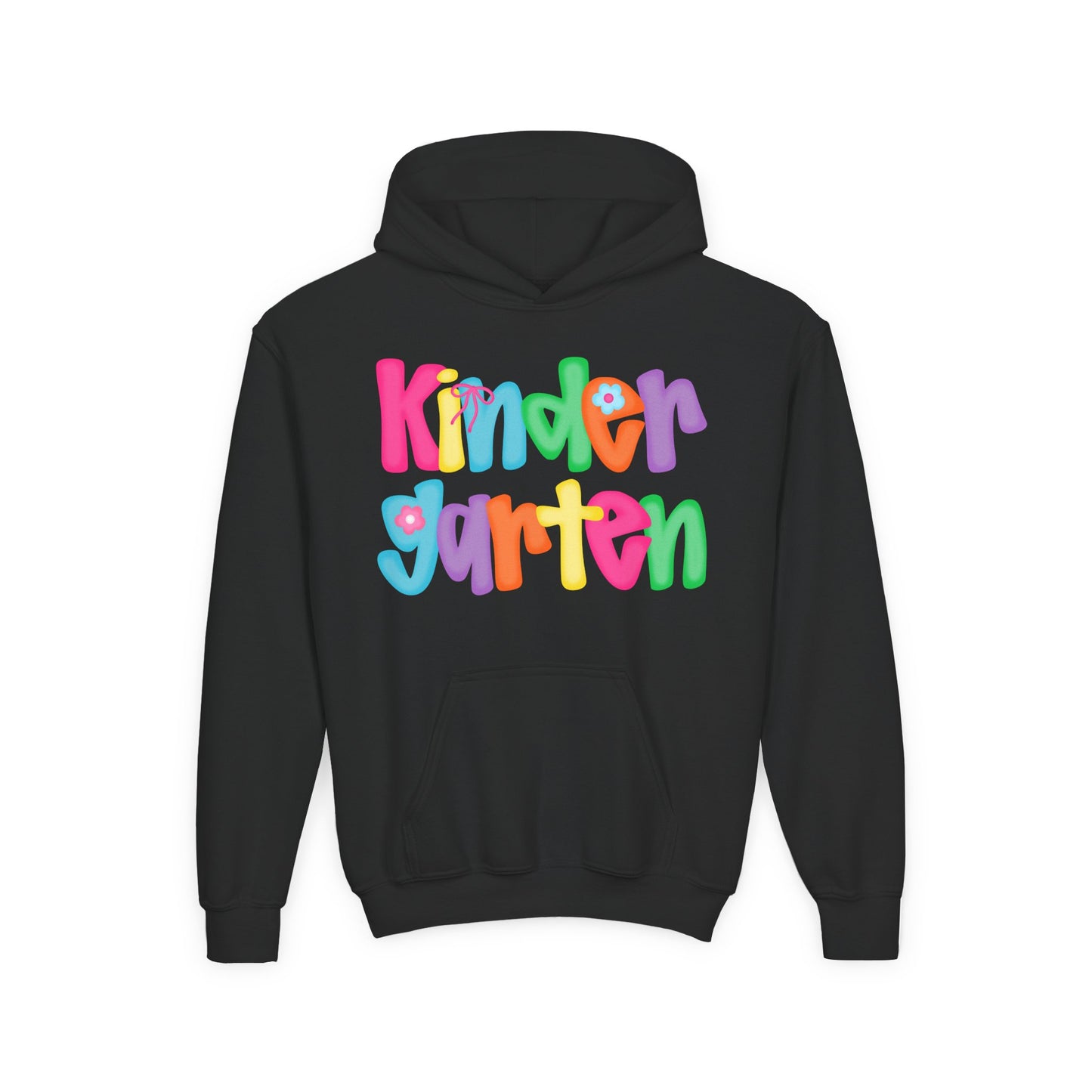 Colorful Kindergarten Youth Hoodie
