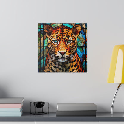 Leopard Wall Art Matte Canvas