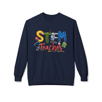 STEM Teacher Fleece Midweight Sweatshirt