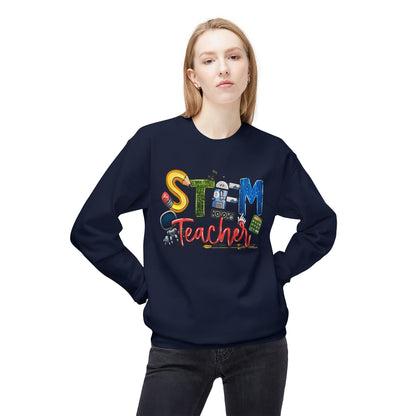 STEM Teacher Fleece Midweight Sweatshirt