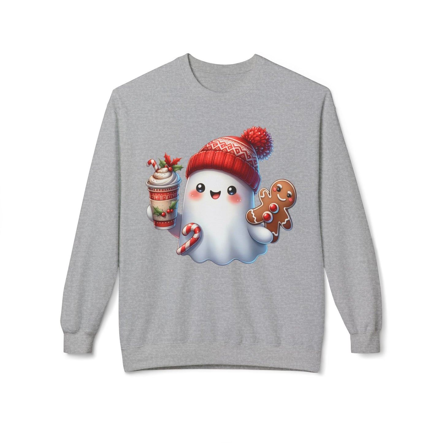 Cute Christmas Ghost Sweatshirt