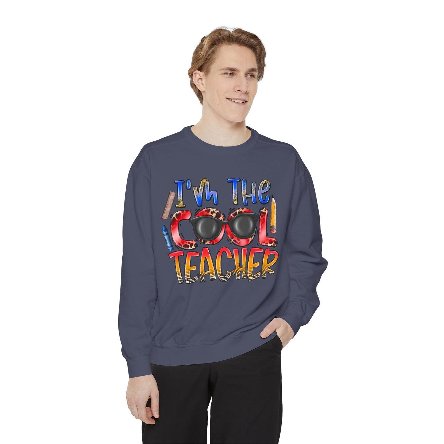 Cool Teacher Unisex Cozy Sweatshirt