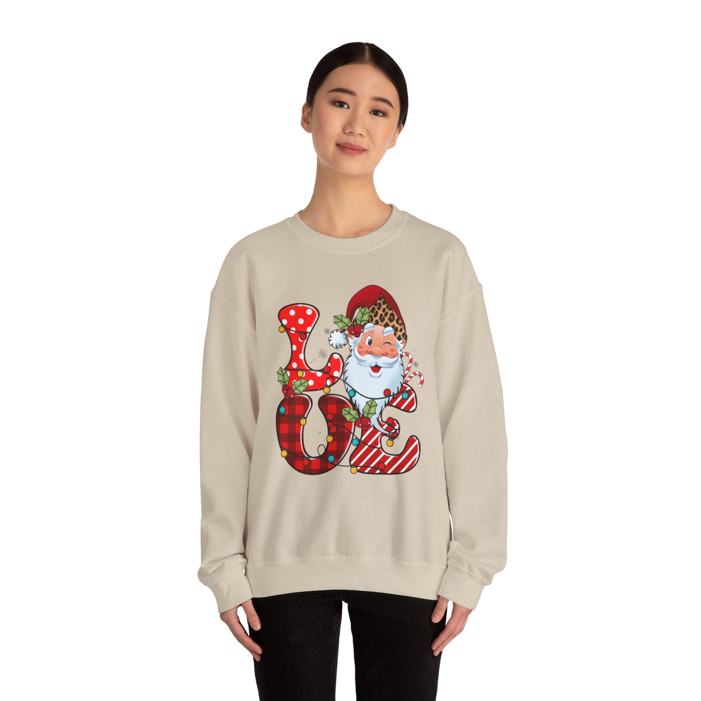 Santa Christmas Love Sweatshirt