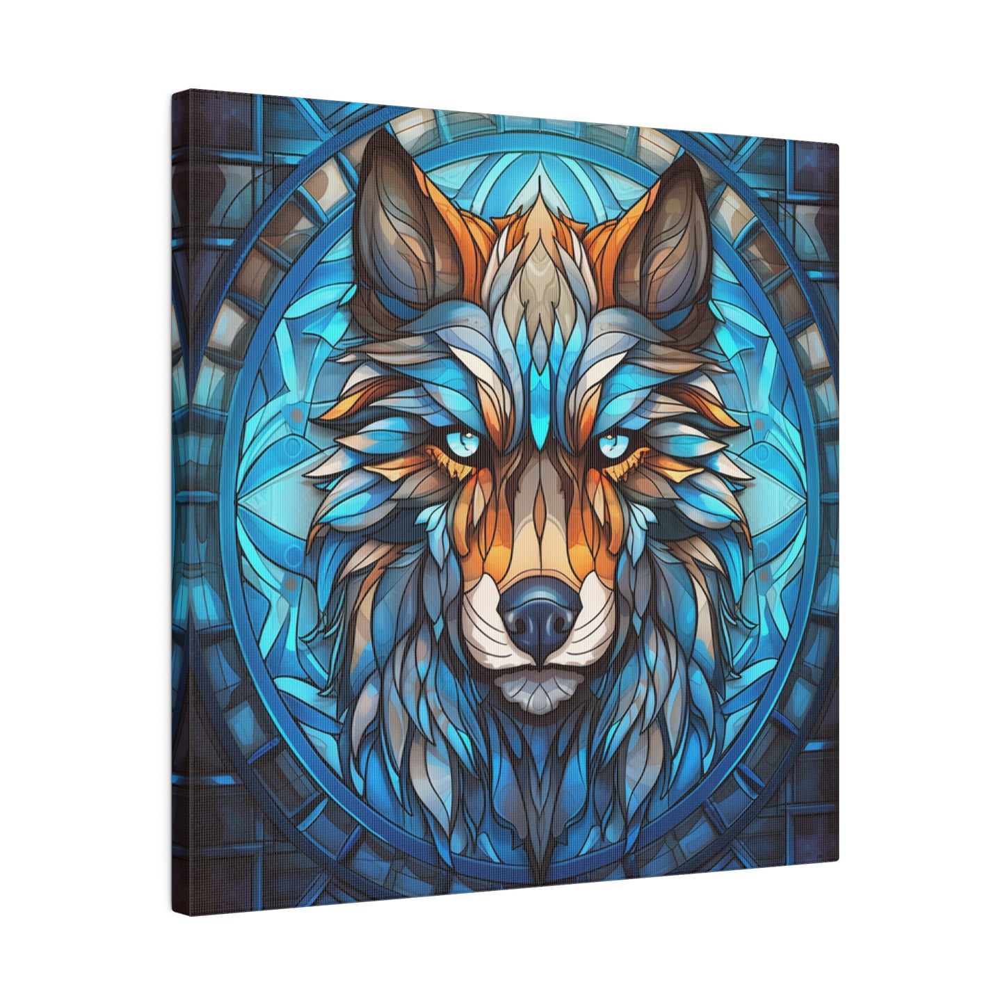 Wolf Wall Art Matte Canvas