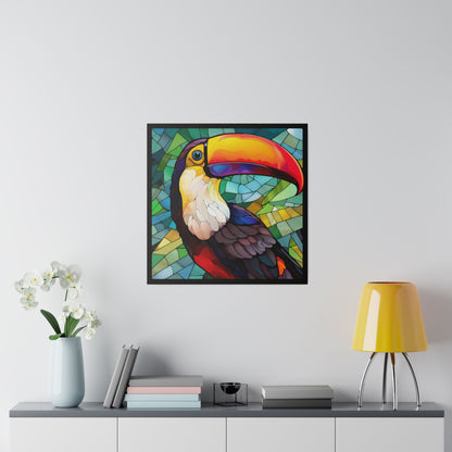 Toucan Wall Art Matte Canvas