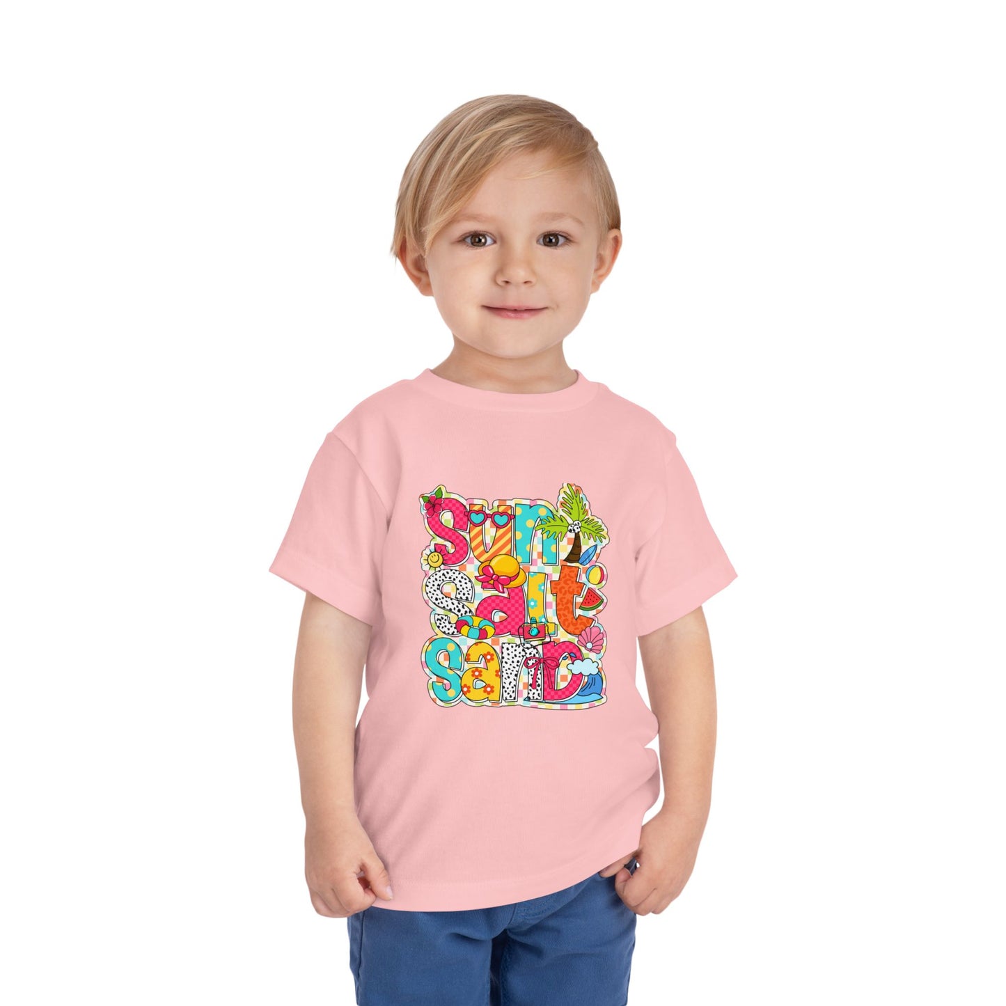 Sun, Salt, Sand Toddler Short Sleeve Tee