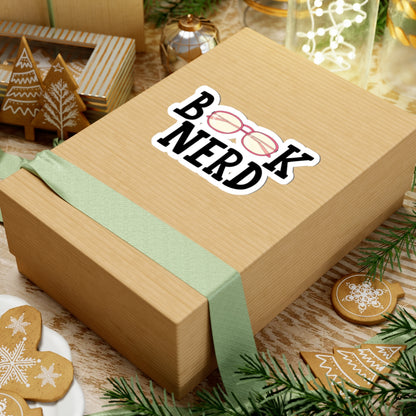 Book Nerd Kiss-Cut Stickers