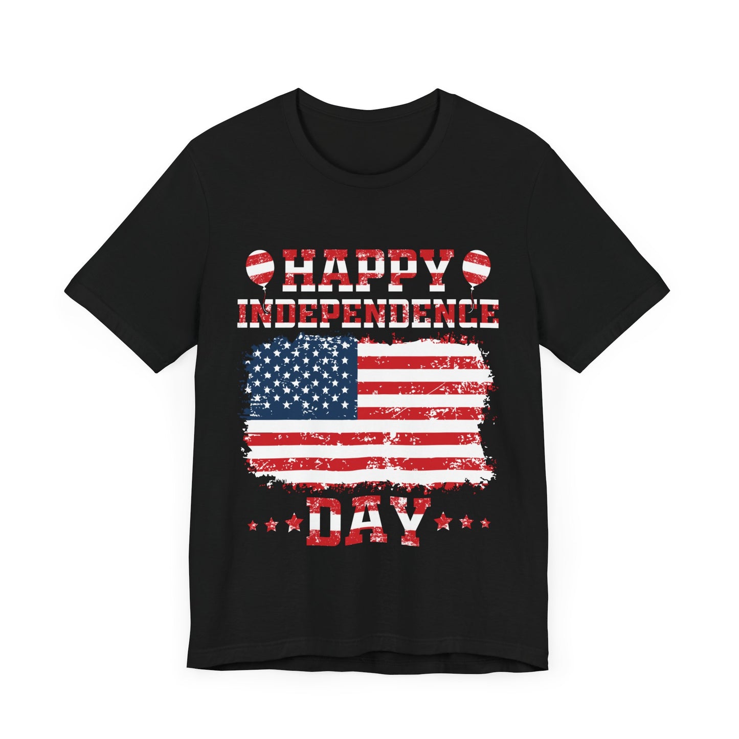 Happy Independence Day Unisex Jersey Short Sleeve Tee