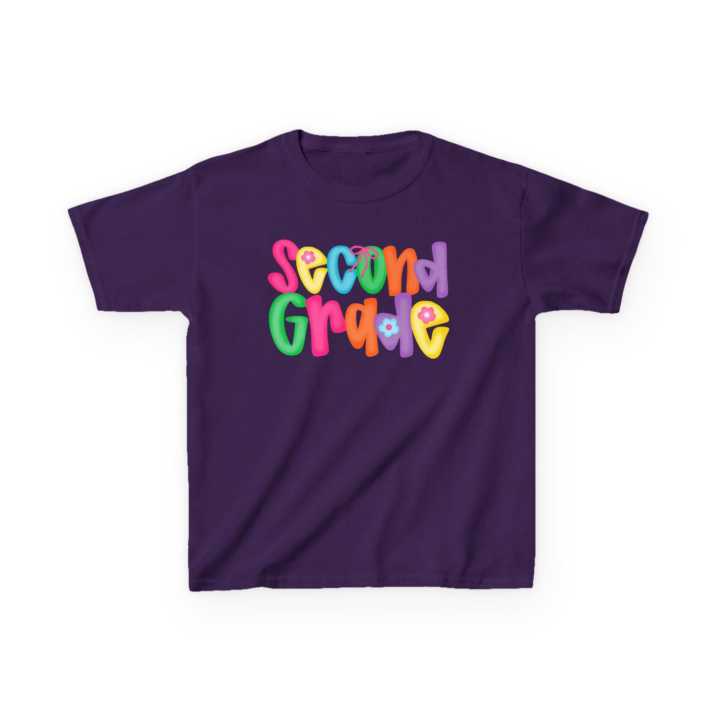 Back to School Second Grade Kids Tee