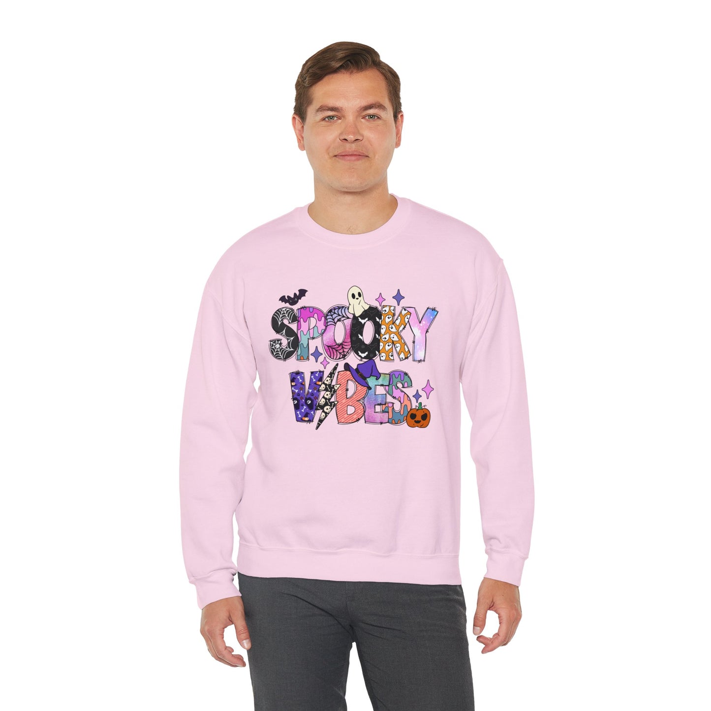 Spooky Vibes Halloween Sweatshirt