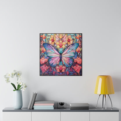 Butterfly Wall Art Matte Canvas