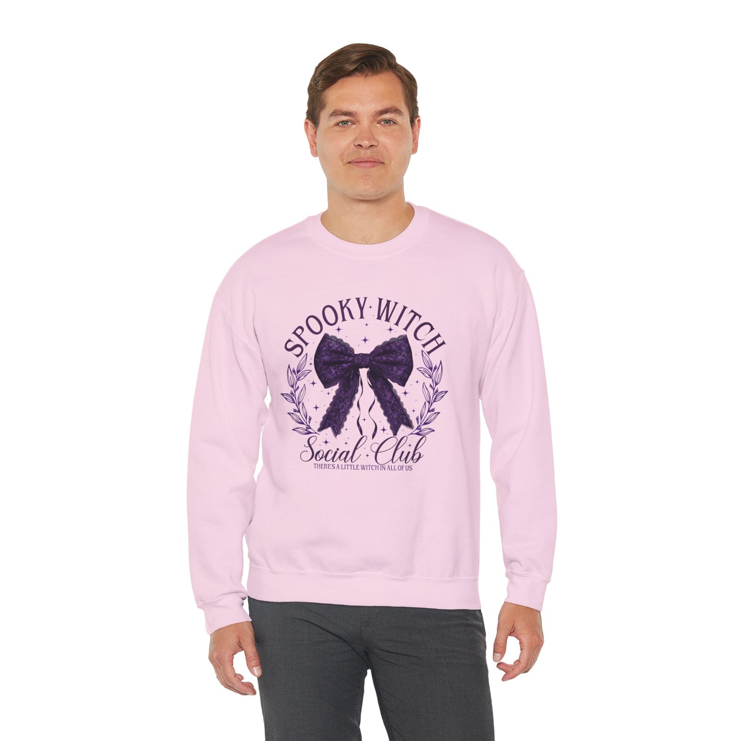 Spooky Witch Social Club Halloween Sweatshirt