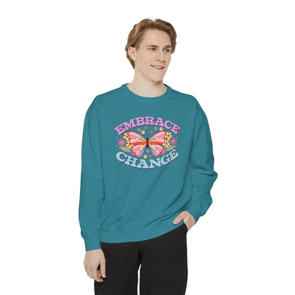 Embrace Change Comfort Colors Soft Sweatshirt