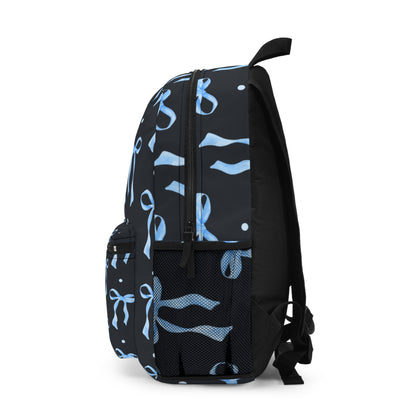 Blue Bow Backpack