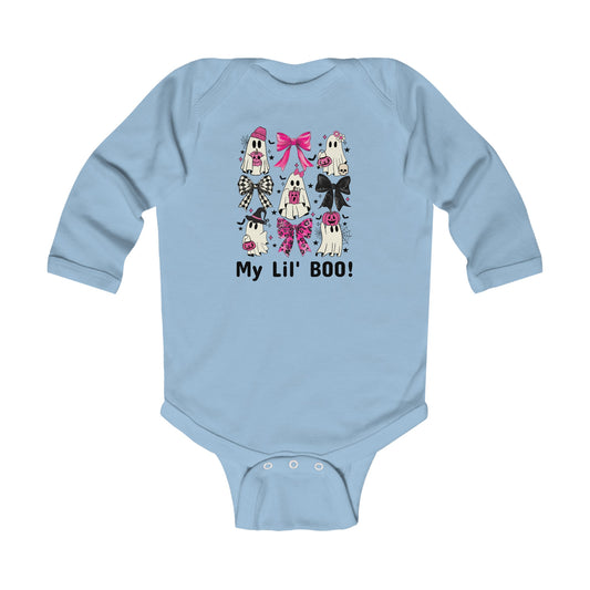 My Lil' Boo! Halloween Infant Long Sleeve Bodysuit