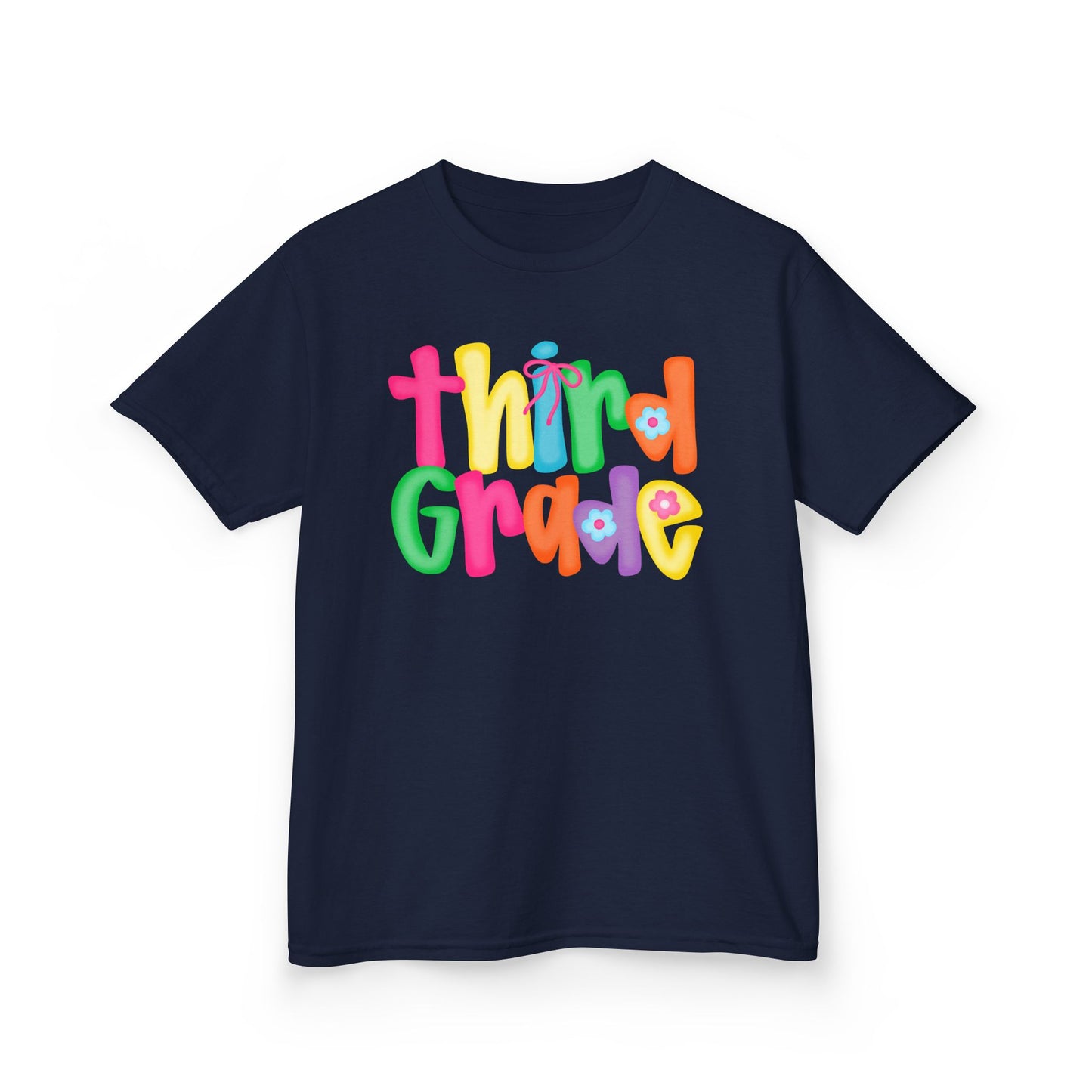 Back to School Third Grade Kids Tee