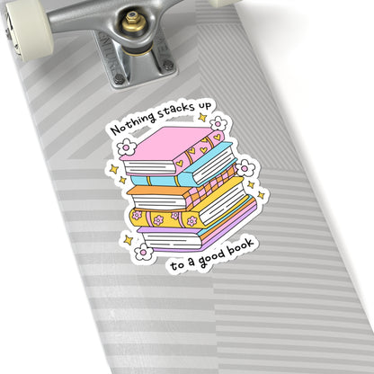 Book Lover's Kiss-Cut Stickers