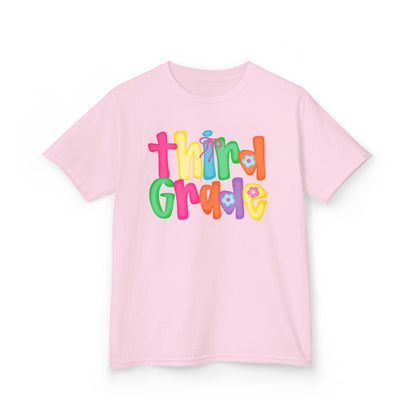 Back to School Third Grade Kids Tee