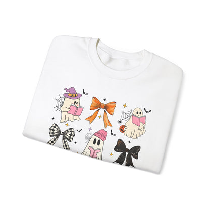 Coquette Ghosts and Books Sweatshirt