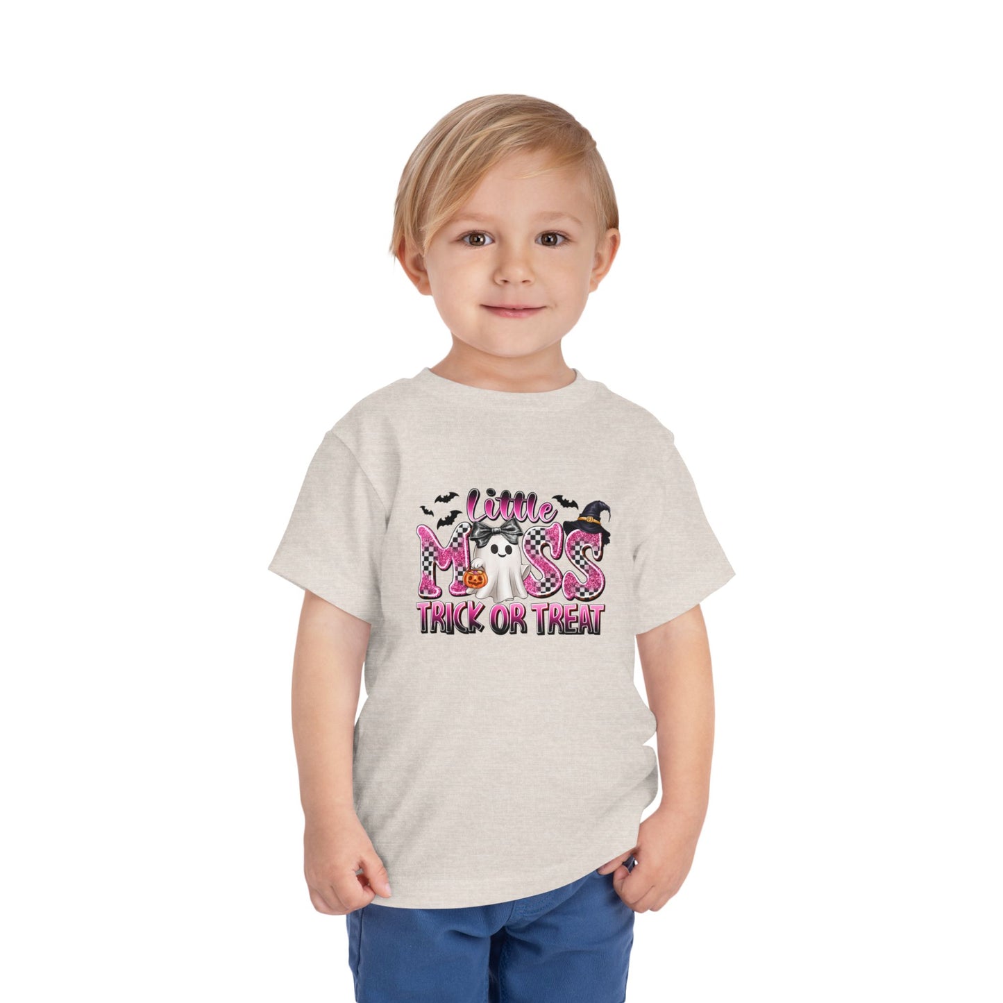 Little Miss Trick or Treat Toddler Tee