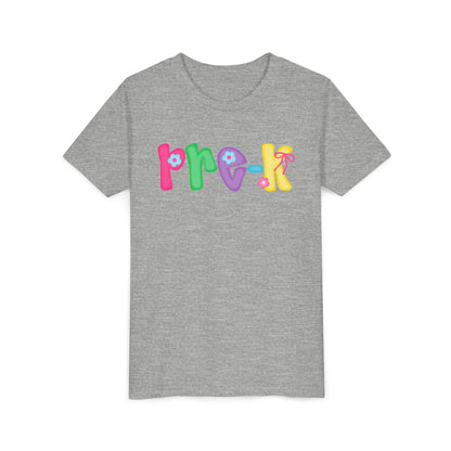Colorful Pre-K Youth Back to School Tee