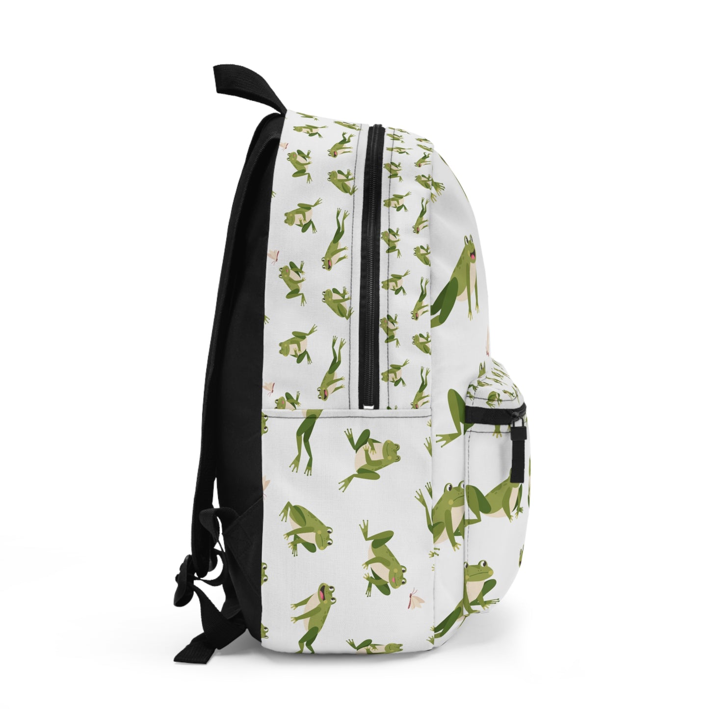 Frog Pattern Backpack