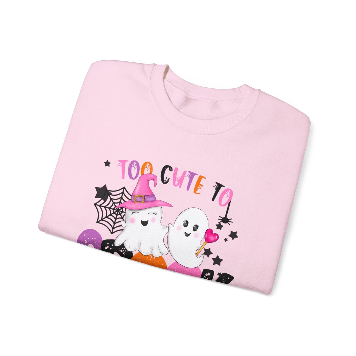 Too Cute to Spook Halloween Sweatshirt