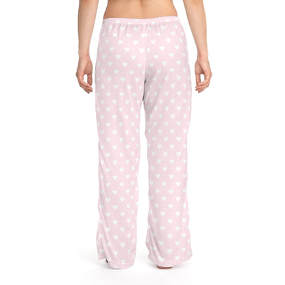 Pink Polka Dots Women's Pajama Pants