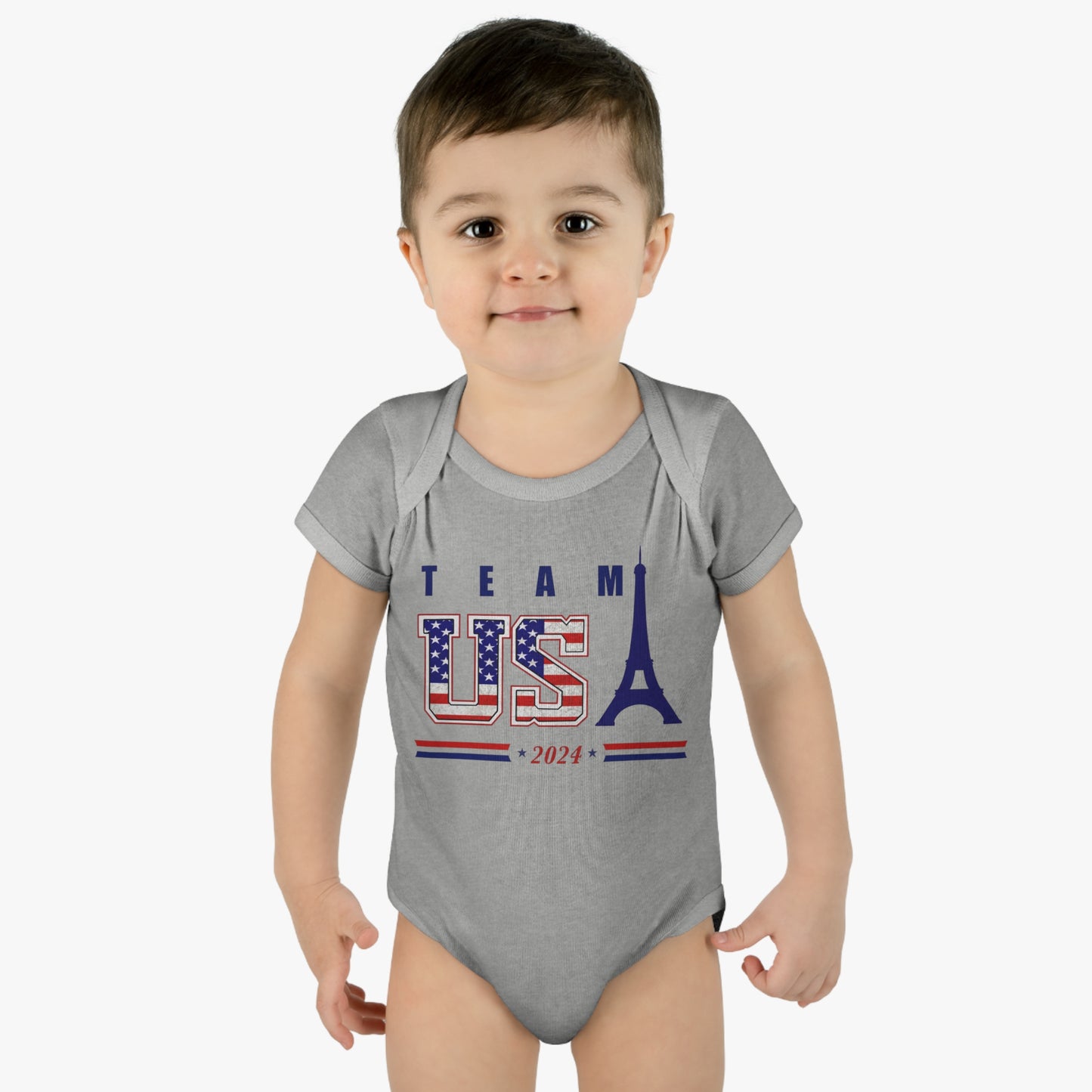 TEAM USA 2024 Paris Olympics Infant Baby Rib Bodysuit