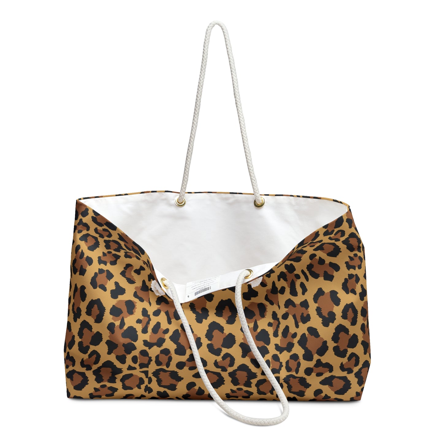 Stylish Leopard Print Weekender Bag