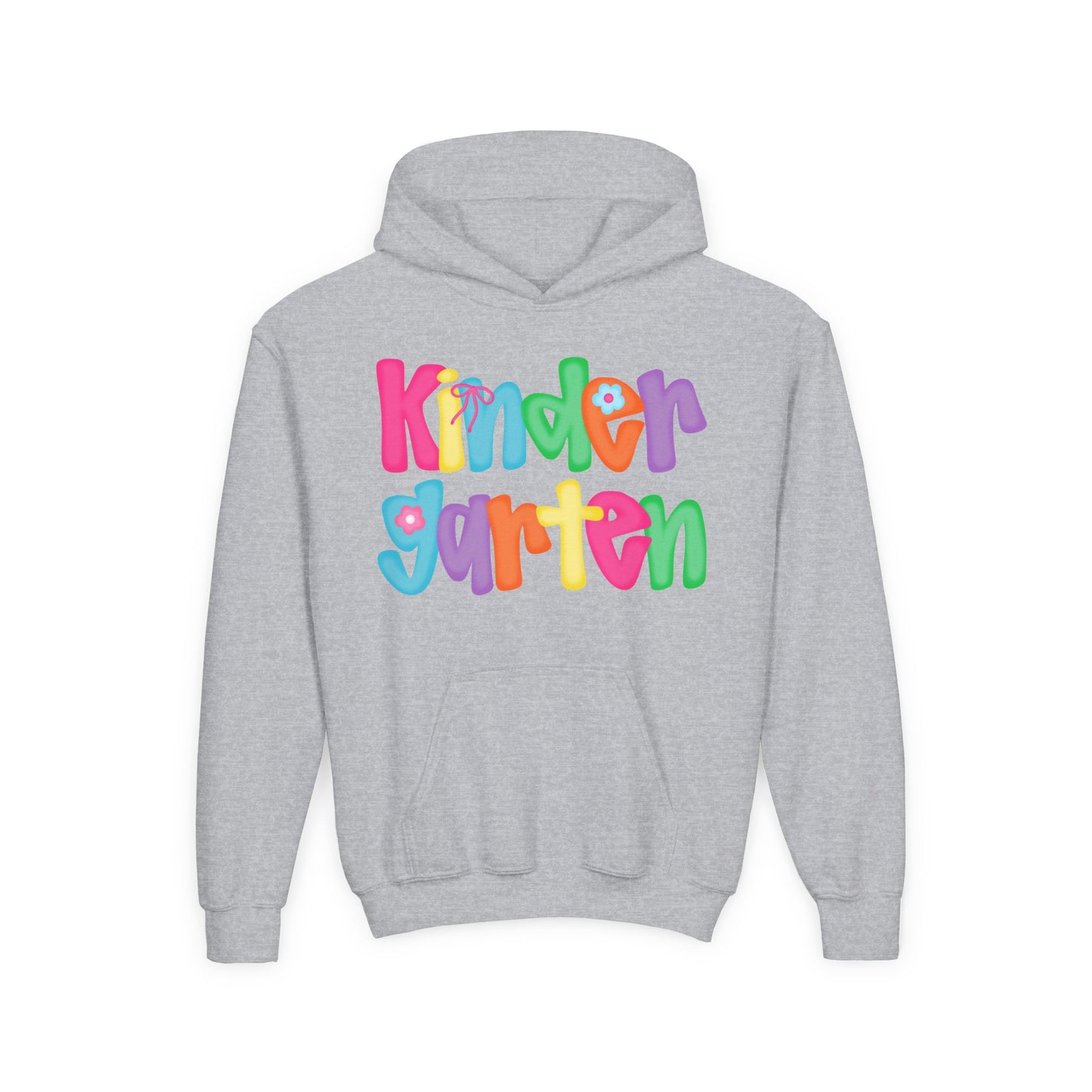 Colorful Kindergarten Youth Hoodie