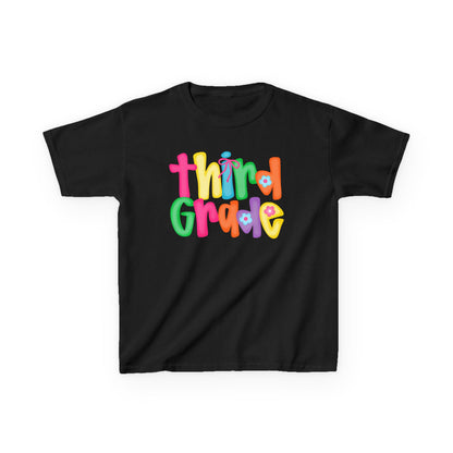 Back to School Third Grade Kids Tee
