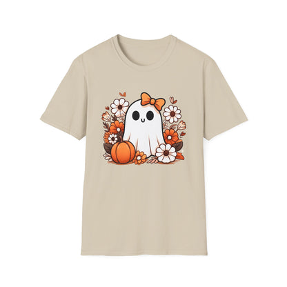 Cute Ghost Fall Adult T-Shirt