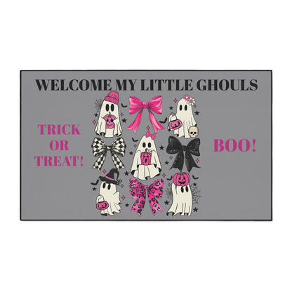 Welcome My Little Ghouls Halloween Welcome Mat