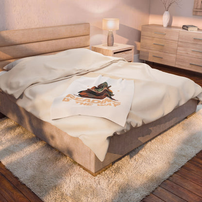 “Reading Is The Way” Mandalorian & Baby Yoda Plush Blanket