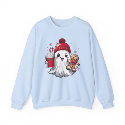 Cute Christmas Ghost Sweatshirt