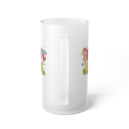 Frosted Summer Vibes Beer Mug