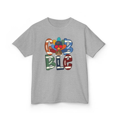 Thanksgiving Gobble Kids Tee for Fall