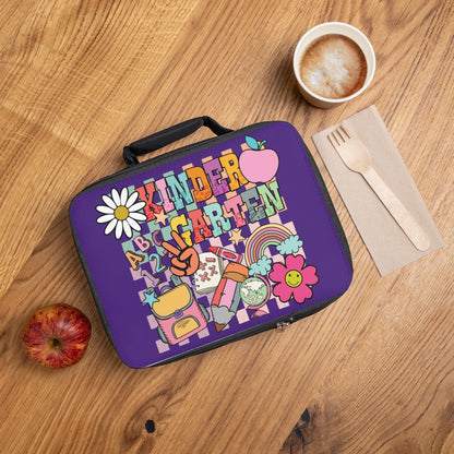 Kindergarten Retro Groovy Lunch Bag