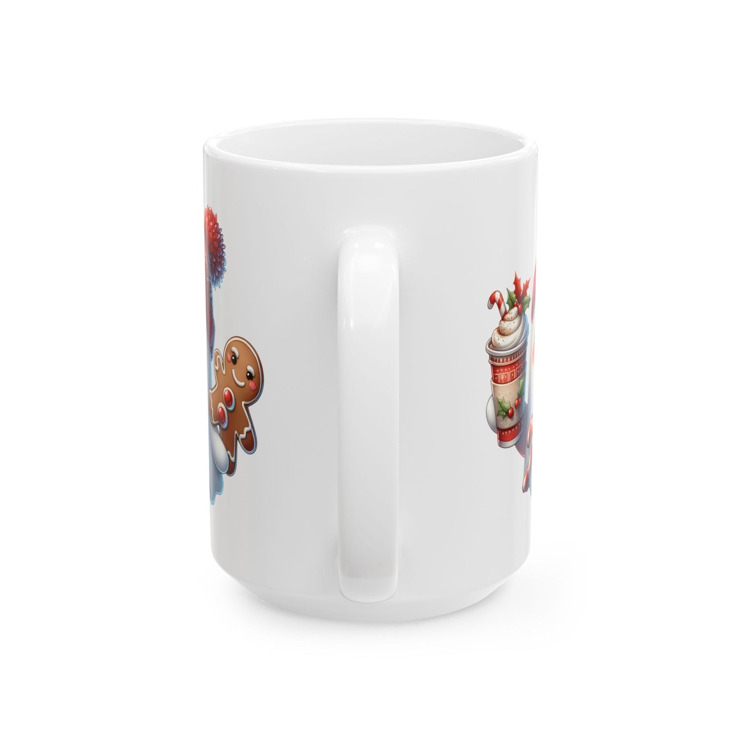 Christmas Ghost Ceramic Mug