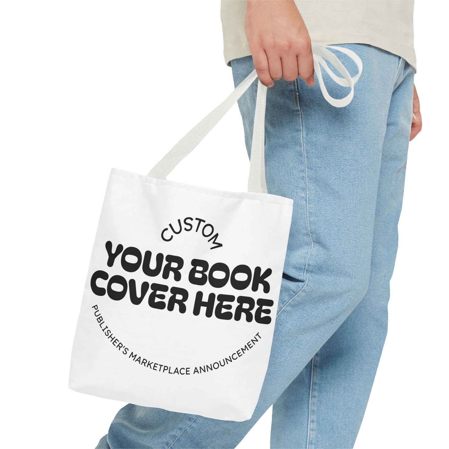 Custom Book Cover Tote