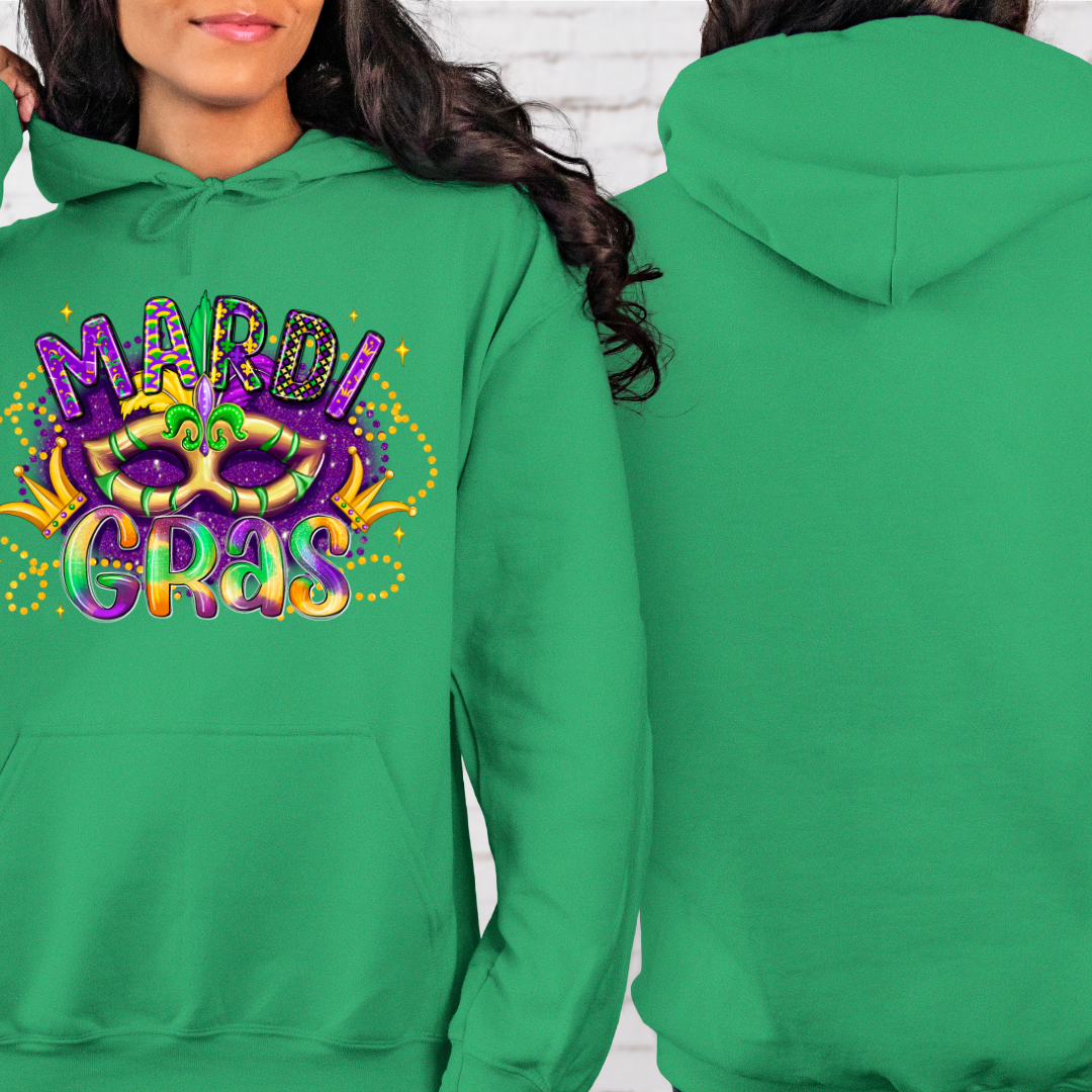 Mardi Gras Hoodie Sweatshirt