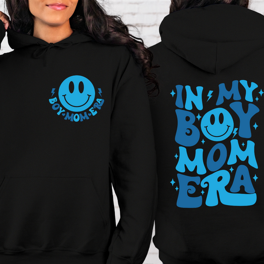 In My Boy Mom Era Hoodie